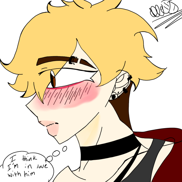 In love with a handsome man - ibisPaint