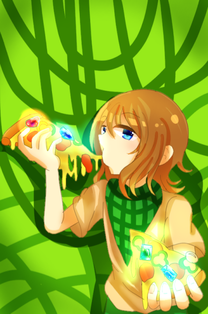 宝石ピザを食べよう！
