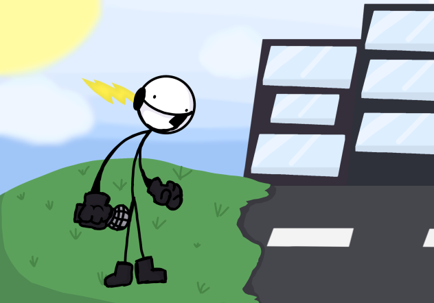 FNF vs Thunder (my comic character)