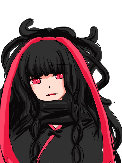 アザミさんらくがき