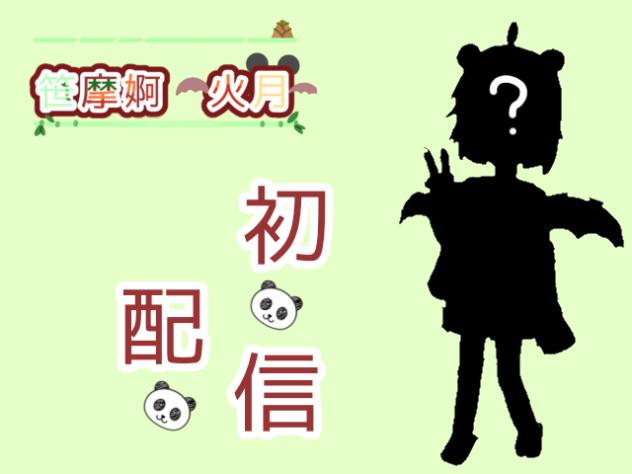 初配信！！