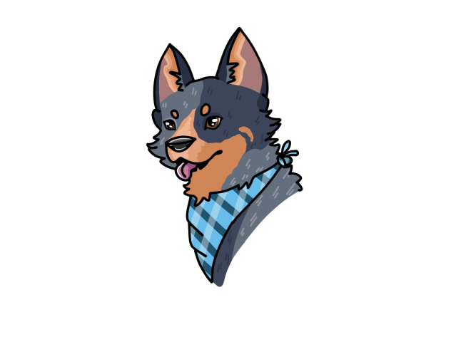 Blue healer - sticker