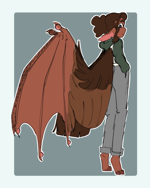 V's wings