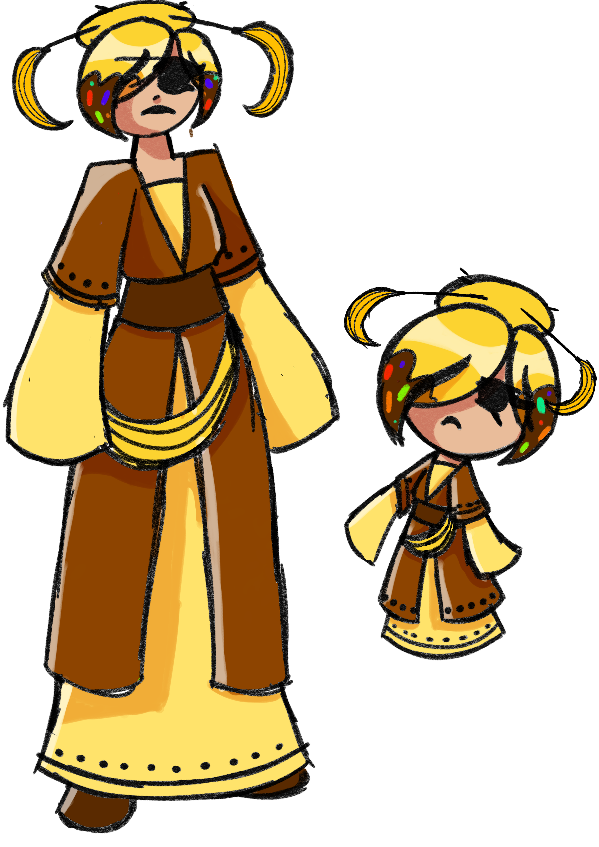 Final Chocolate Banana Cookie Design - ibisPaint