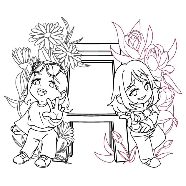 🌸Nita collabs with Series 1(Lineart)🌸