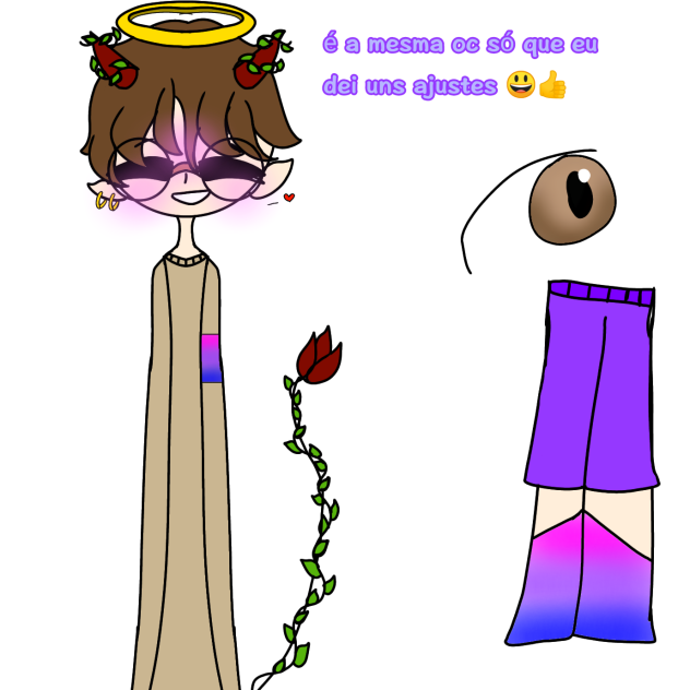 ajustes na minha oc UwU