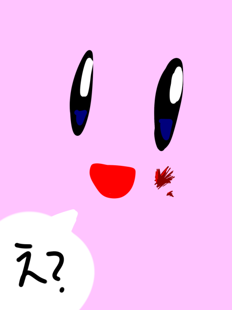 カービィイラスト 3日目