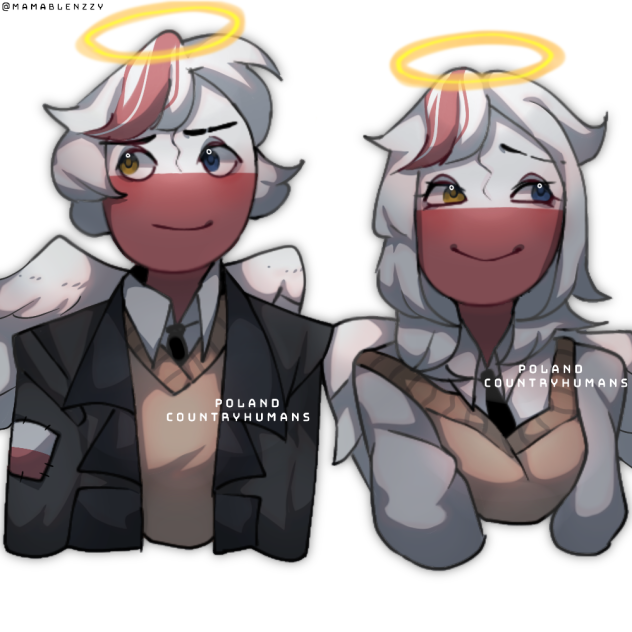 Poland (M&F) - Countryhumans