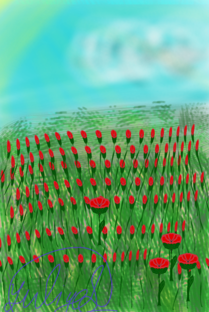 popie fields.....nothing is real