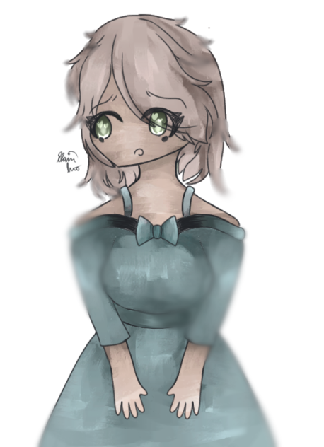 A Girl with Short Hair