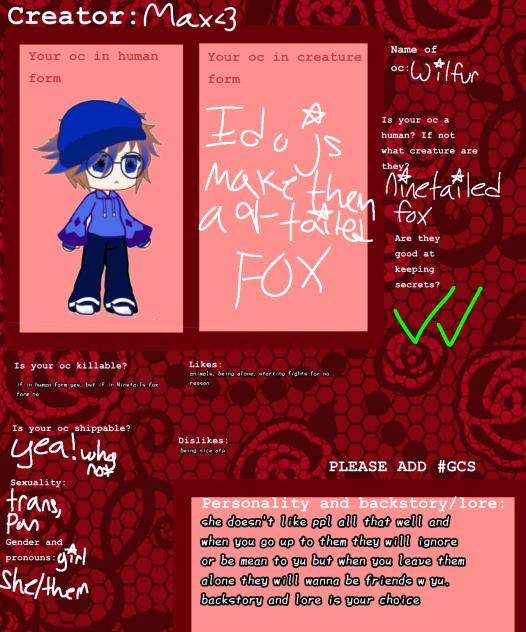 CS AGAIN COLORS RED PURPLE WHITE gacha