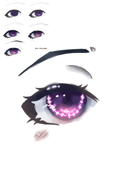 Eye tutorial(Alexandra Rosu)