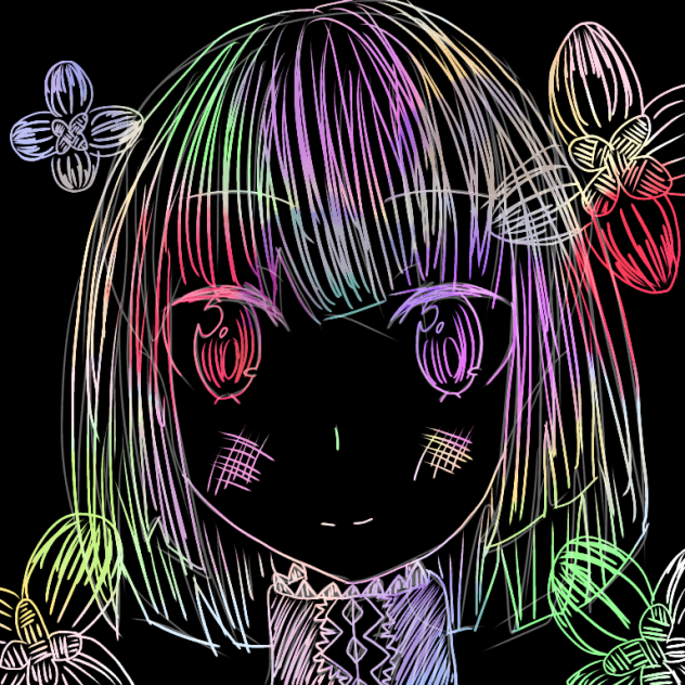 雑ですがスクラッチアート