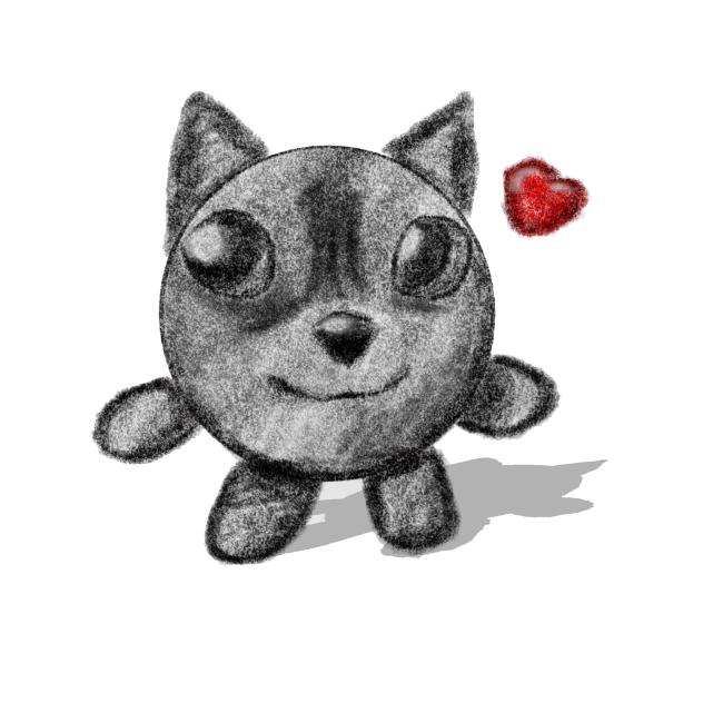 weird cat looking dog