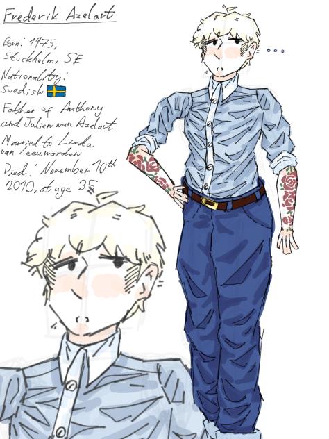 i drew a doodle of frederik