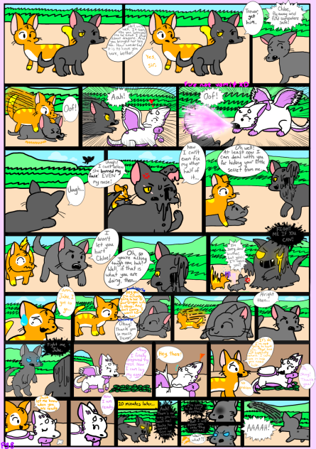 Chloe and Slimer 📄Pg 8📄