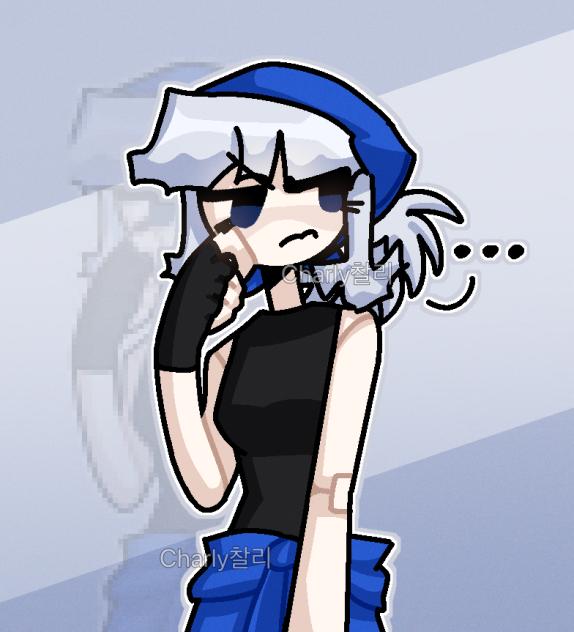 Fanny gijinka in some sorta outfit
