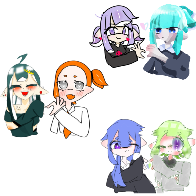 みんな可愛い。