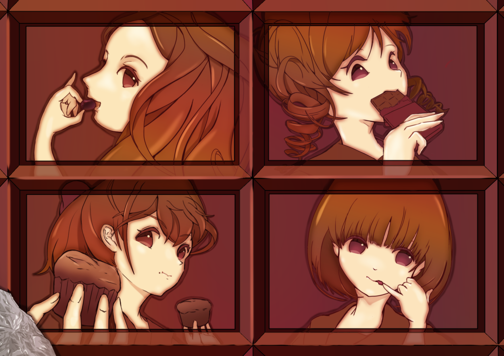 Chocolate girls - ibisPaint