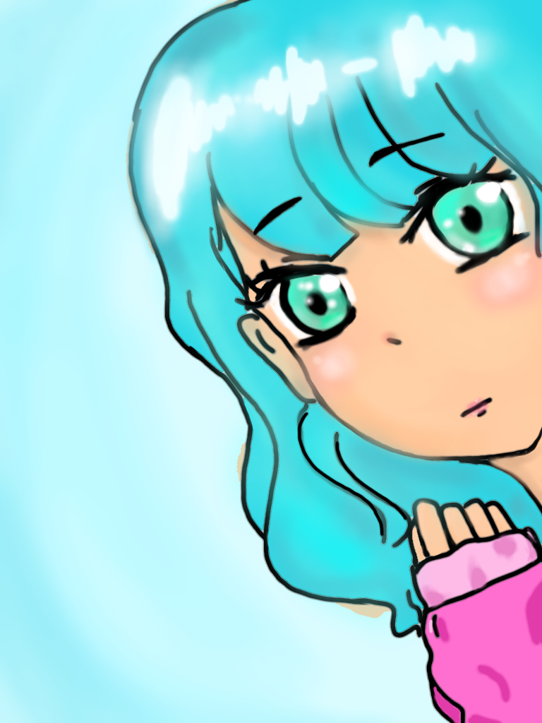Looking down - ibisPaint