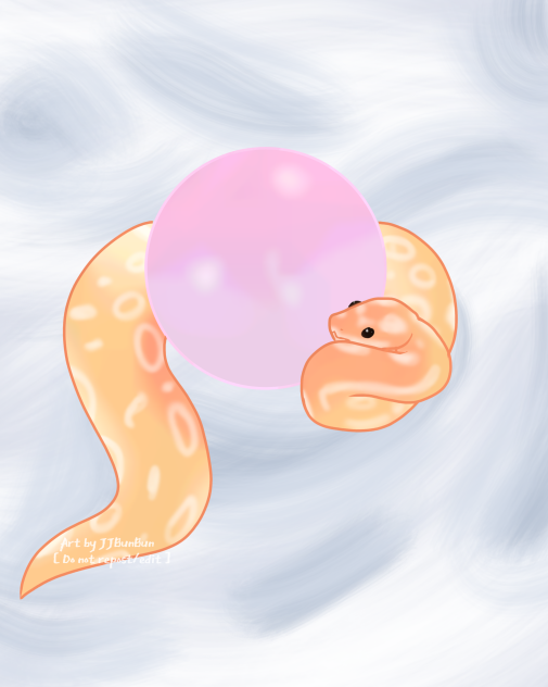 Snake With Pink Pearl