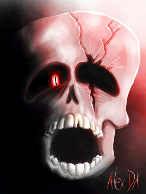 crâne de la mort