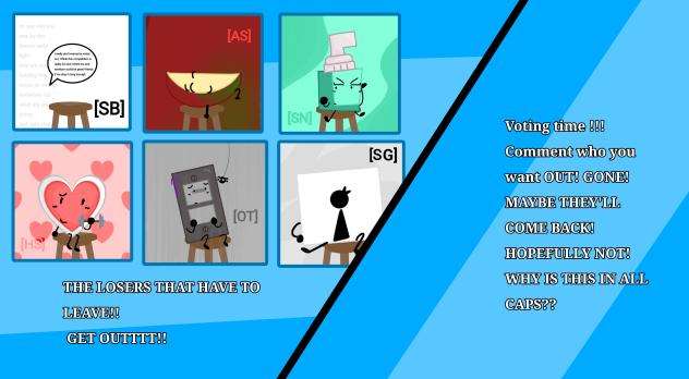 BFLAA (my show) Ep 1 voting screen !