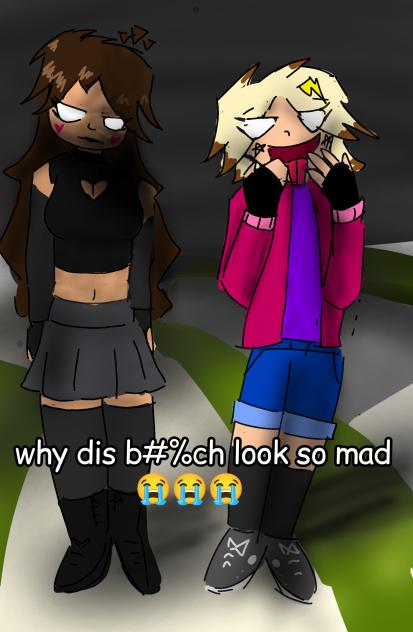 why dis 🥷 so mad 😭😭😭