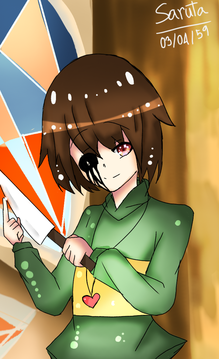 Speedpaint - Chara (undertale) - ibisPaint