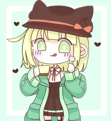 プリンもぐもぐアテネちゃん!