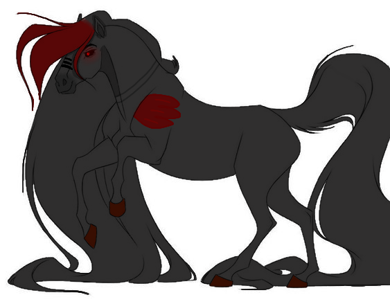 Abaddon - Full body horse design