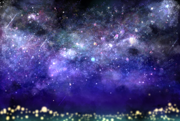 背景の星空(2020カレンダー企画)