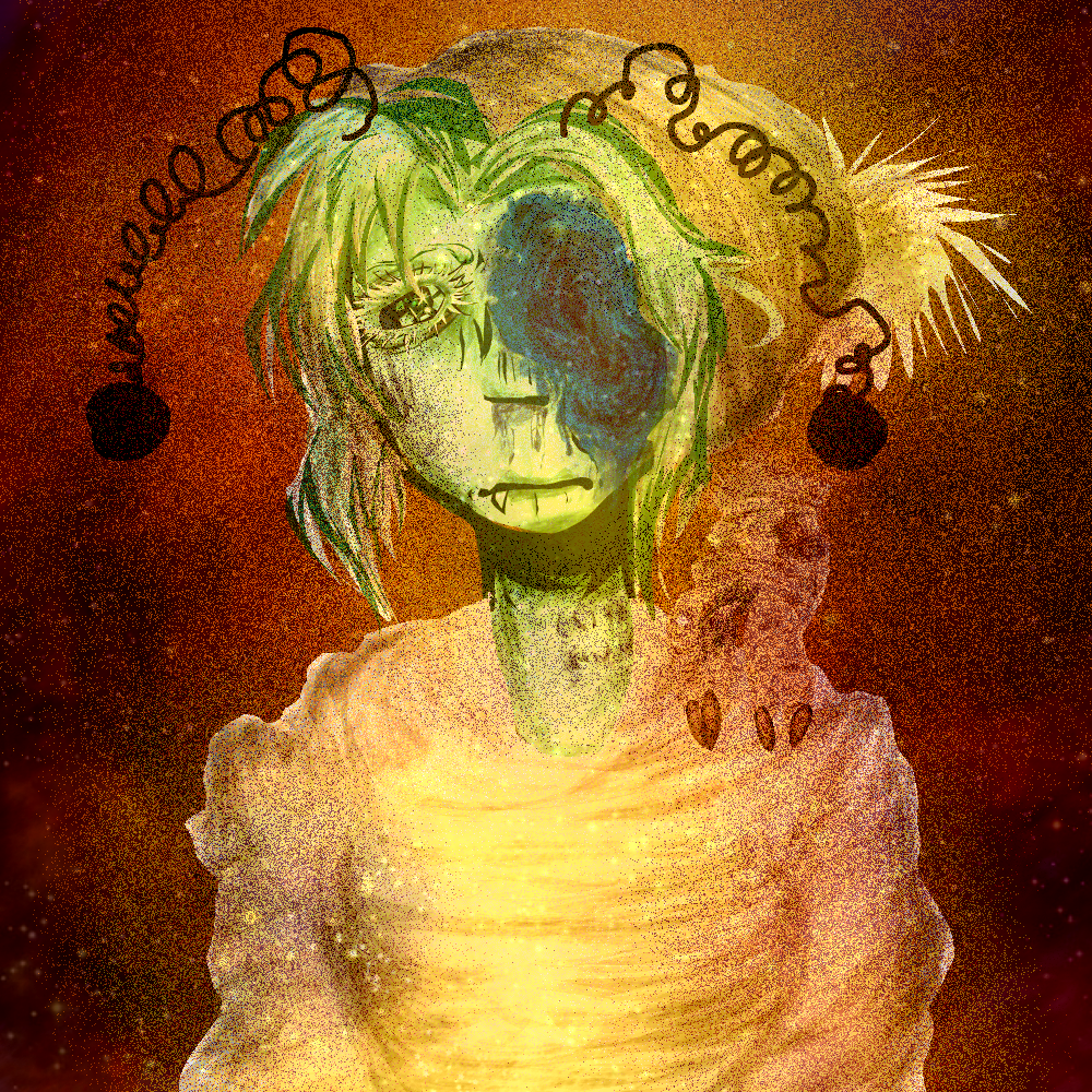zombie alien - ibisPaint