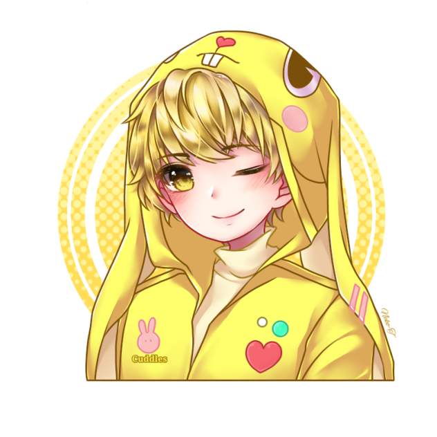 Cuddles[HTF]-speedpaint-ibis drawing