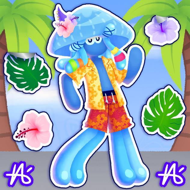 At the beach