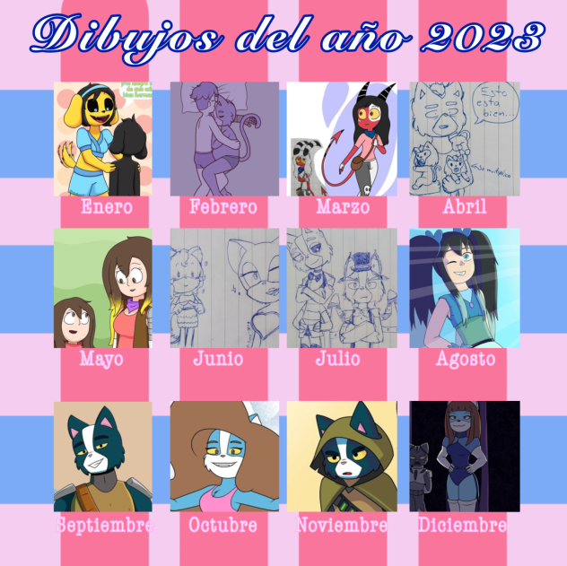 Art summary 2023 - ibisPaint