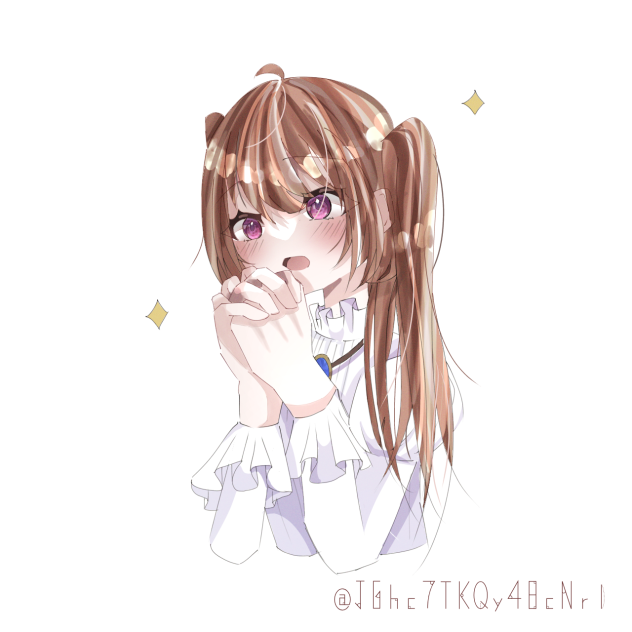 前の線画塗りました