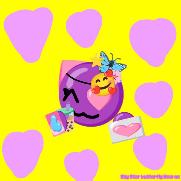 emoji Cat 🧋⭐🩷