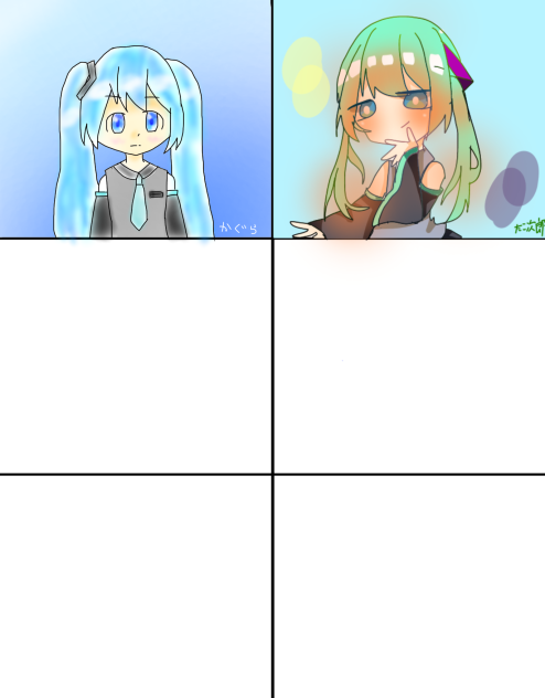 みんなで初音ミクを描こう！