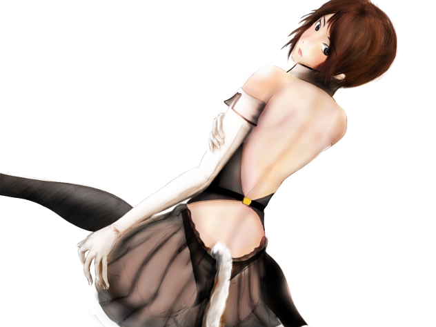 背中ばっくり