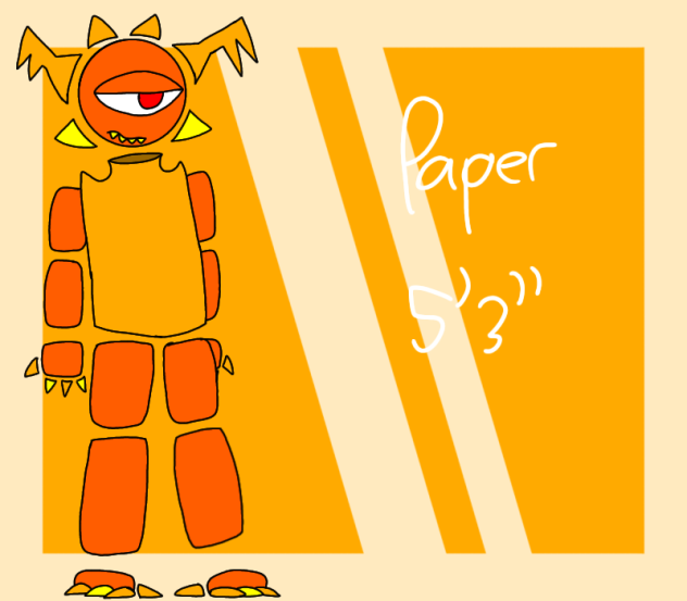 [CHARACTER REF] Paper