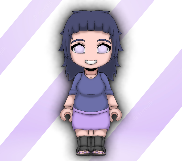Hinata Uzumaki - Lego reimagined look!