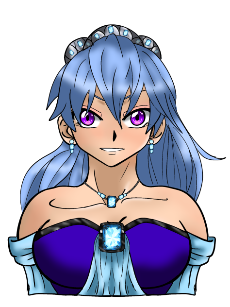 Blue princess