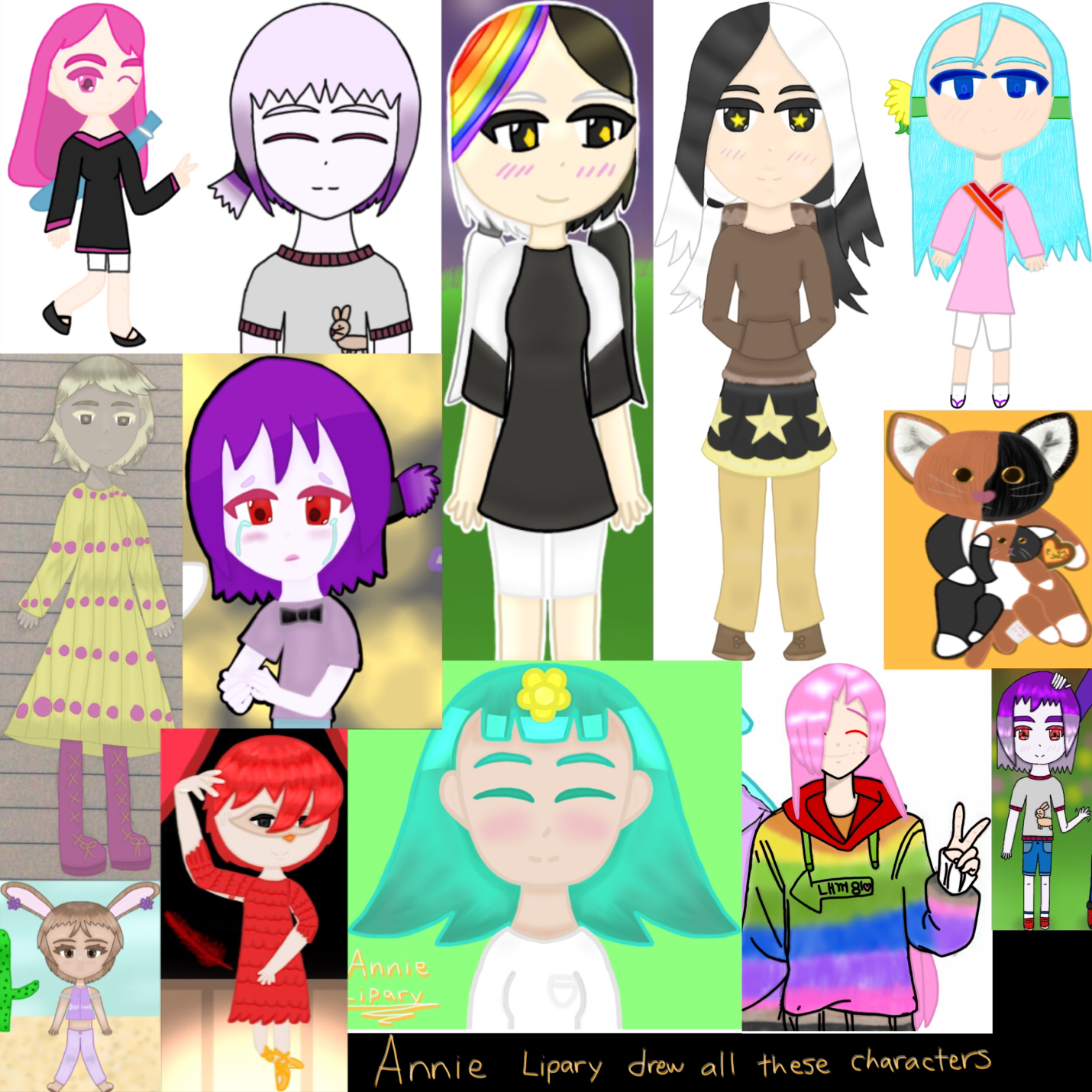 My Characters (Part 1) - ibisPaint