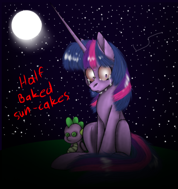 Half baked sun-cakes (colored)