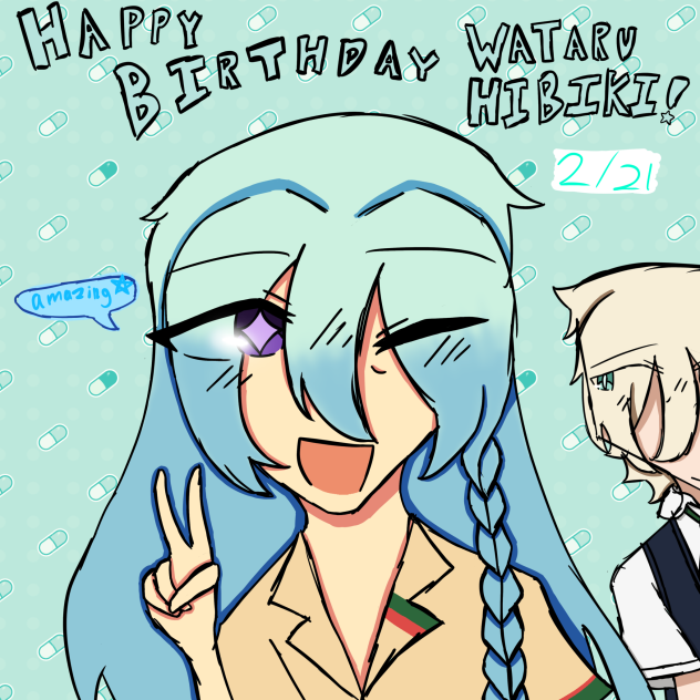 Happy Birthday to Wataru Hibiki 🩵