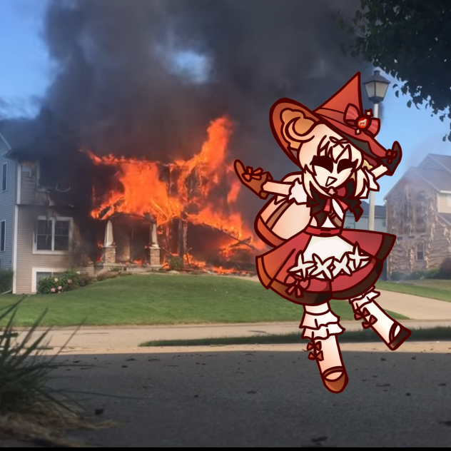 Adorable little fire starter