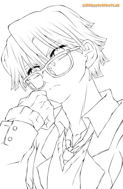 無題180 線画
