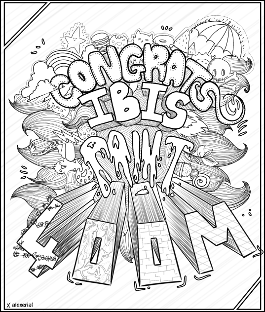 CONGRATULATIONS IBIS PAINT 🎉