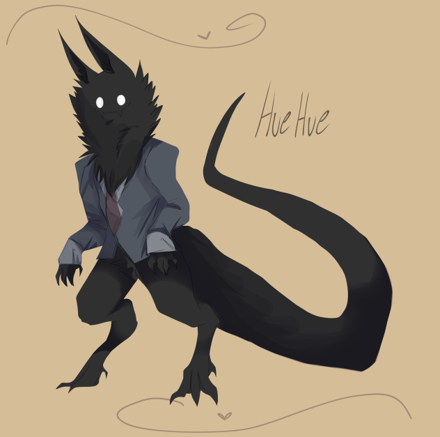 He is very fancy 🤝